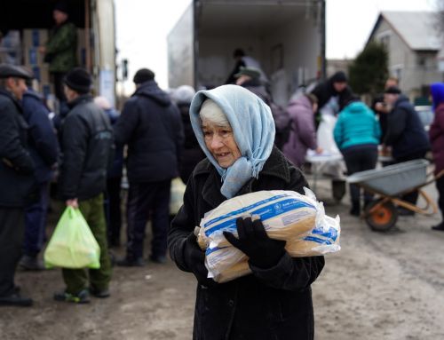 People in need in Kharkiv region have receive food kits and bread from the UN World Food Programme