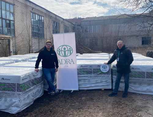 Households in four villages of Zaporizhzhia Region have received construction materials from ADRA Ukraine
