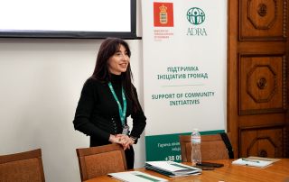 Працівниця ADRA Ukraine