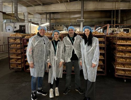Representatives of ADRA Ukraine visited Mykolaiv Bread Factory, whose products are distributed by volunteers to the people in need with the support of the UN World Food Programme