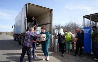 Видача продуктових наборів