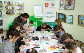 Діти на занняті