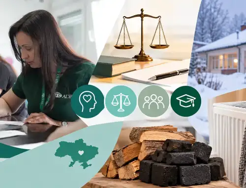 Psychological, legal assistance, and warmth in winter: ADRA Ukraine is starting a new support project