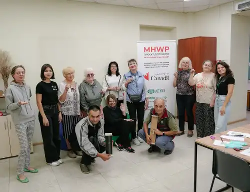 In Kharkiv, participants of a creative activity created products from beads