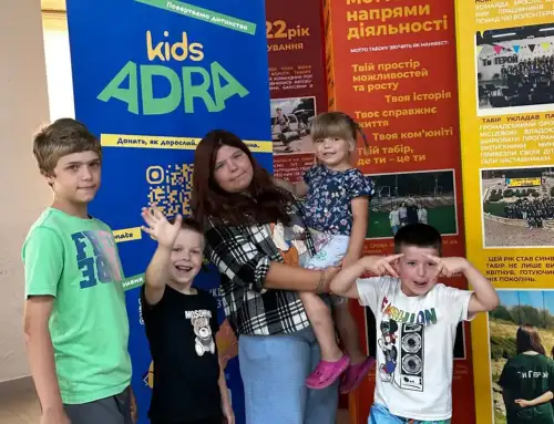«Five suitcases packed on the road»: ADRA Kids helped children relax in a camp in Bukovina